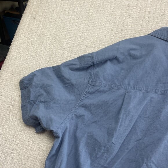 Sierra Designs Mens Outdoor Hiking Tech Short Sleeve Button Down Shirt Size XXL - Picture 12 of 14